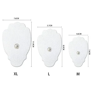 Breast electrode pad for tens unit/therapy machine SM114 rubber electrode pad