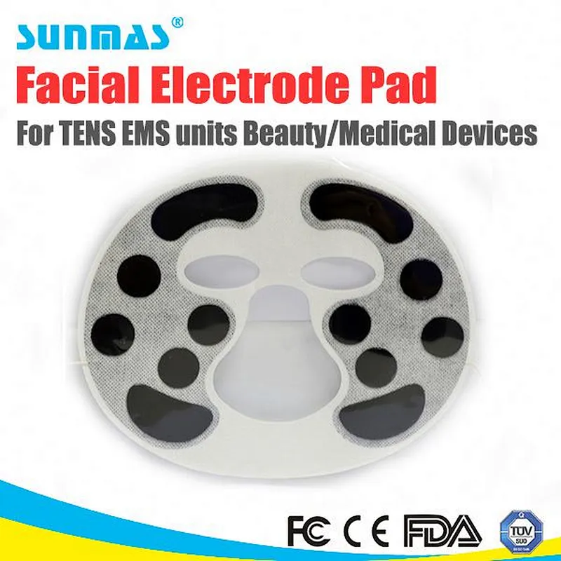 Facial electrode beauty pad for tens unit/therapy machine SM113 tens snap electrode pads massage electrode pads