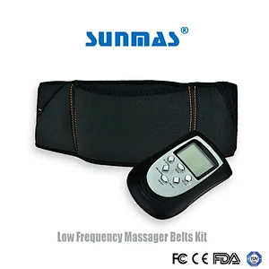 Sunmas CE FDA FCC approved posture corrector magnetic massage back pain relief belt