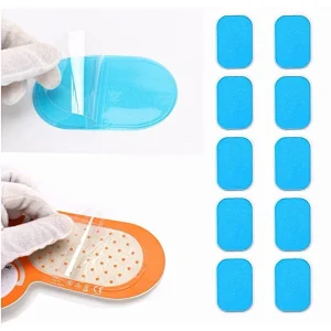 self adhesive conductive water activated electrode gel pad