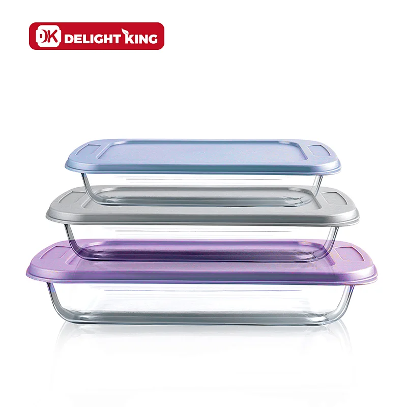 China manufacturer glass bakeware DK glass