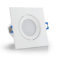 CE ROHS Round and square Plastic Housing 10W Led Spotlight