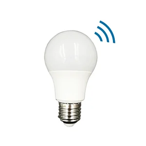 LED Light Control + Radar 175-265V E27 750LM 9W LED Bulb Lamp For Ceiling Lamp