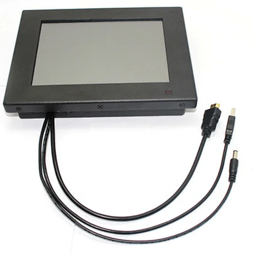 8.4" raspberry pi Waterproof IP65 touchscreen lcd monitor 1000 nit sunlight readable monitor