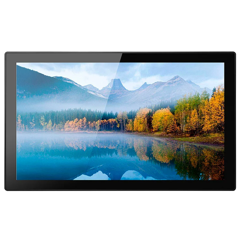 23.6 inch open frame J1900 4GB 64GB touch screen industrial panel pc All in one PC 1920x1080p