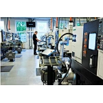 Industrial panel PC used in CNC lathe equipment