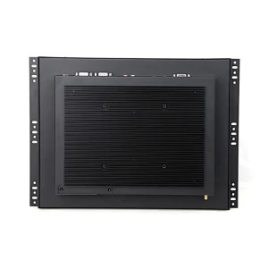 15 inch industrial grade panel pc metal cabinet open frame resistive touch screen pc