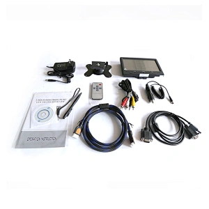 China factory 7 inch tft lcd color monitor touch screen lcd monitor for car pc headrest monitor