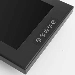 8 inch industrial capacitive touch screen lcd monitor industrial IP65 full waterproof monitor aluminium case