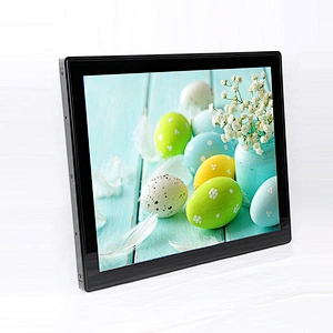 17 inch industrial touch screen monitor 1280*1040 car battery powered lcd monitor