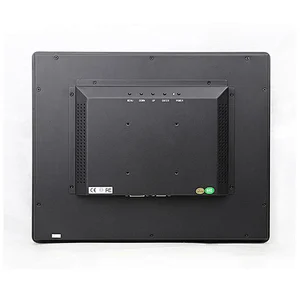 19 inch embedded IP65 waterproof LCD monitor industrial touch screen monitor with HDMI VGA