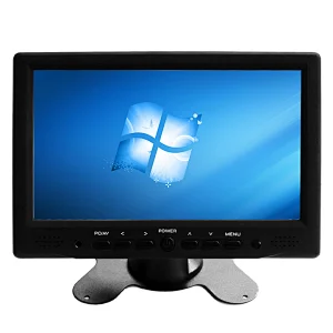 China factory 7 inch tft lcd color monitor touch screen lcd monitor for car pc headrest monitor