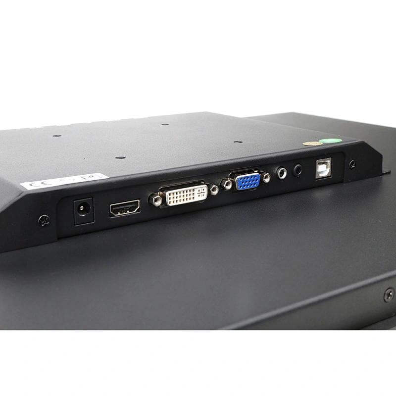 18.5 inch wide 16:9 lcd display high resolution monitors industrial capacitive resistive touch screen monitor HDMI 1920