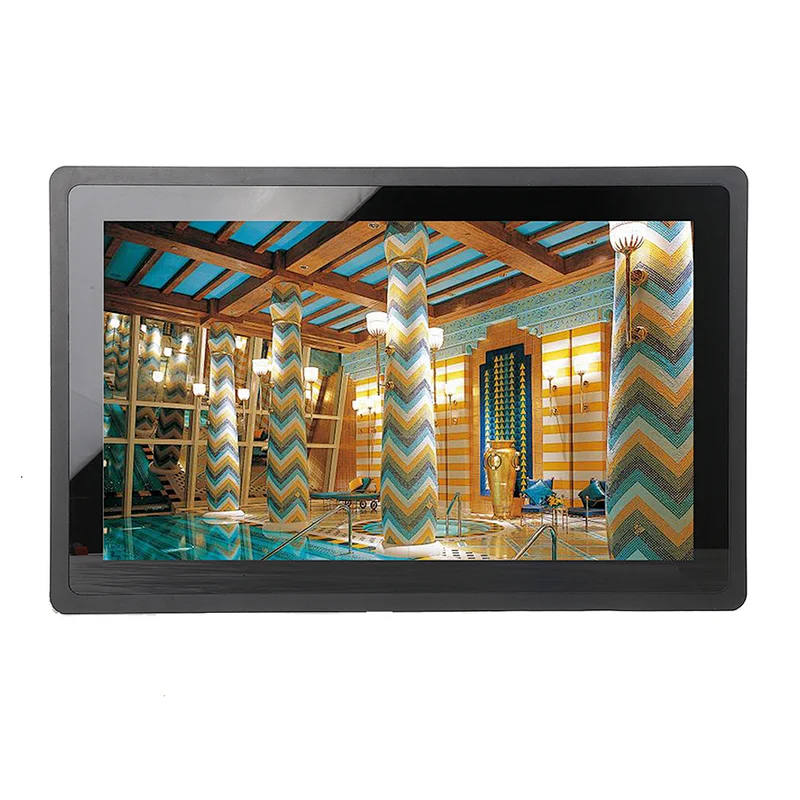 15.6 inch IP65 waterproof multi-touch screen industrial LCD monitor Sunlight readable kiosk monitor