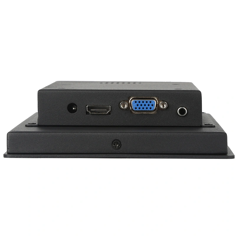 Small size 8 inch 800x600/1024x768 wall mounted industrial lcd monitor capacitive touch screen monitor