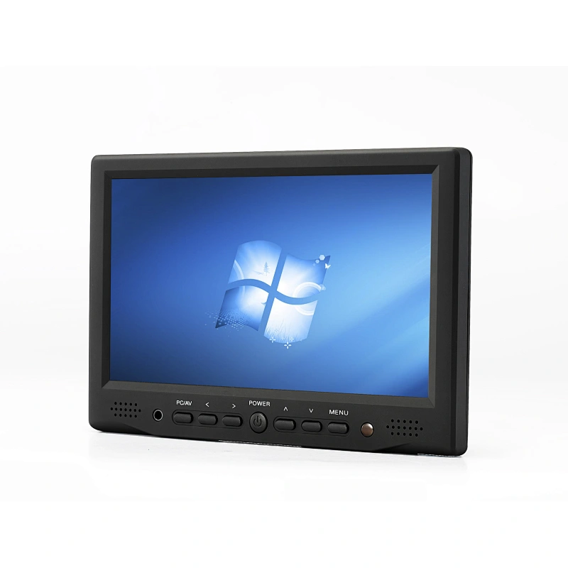 China factory 7 inch tft lcd color monitor touch screen lcd monitor for car pc headrest monitor