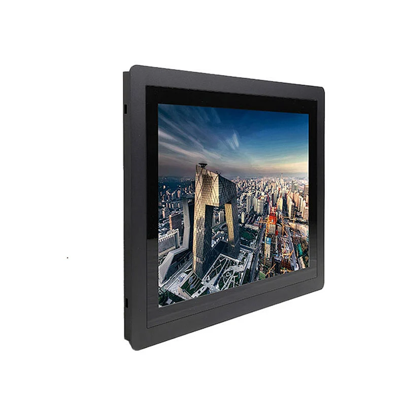 19 inch embedded IP65 waterproof LCD monitor industrial touch screen monitor with HDMI VGA