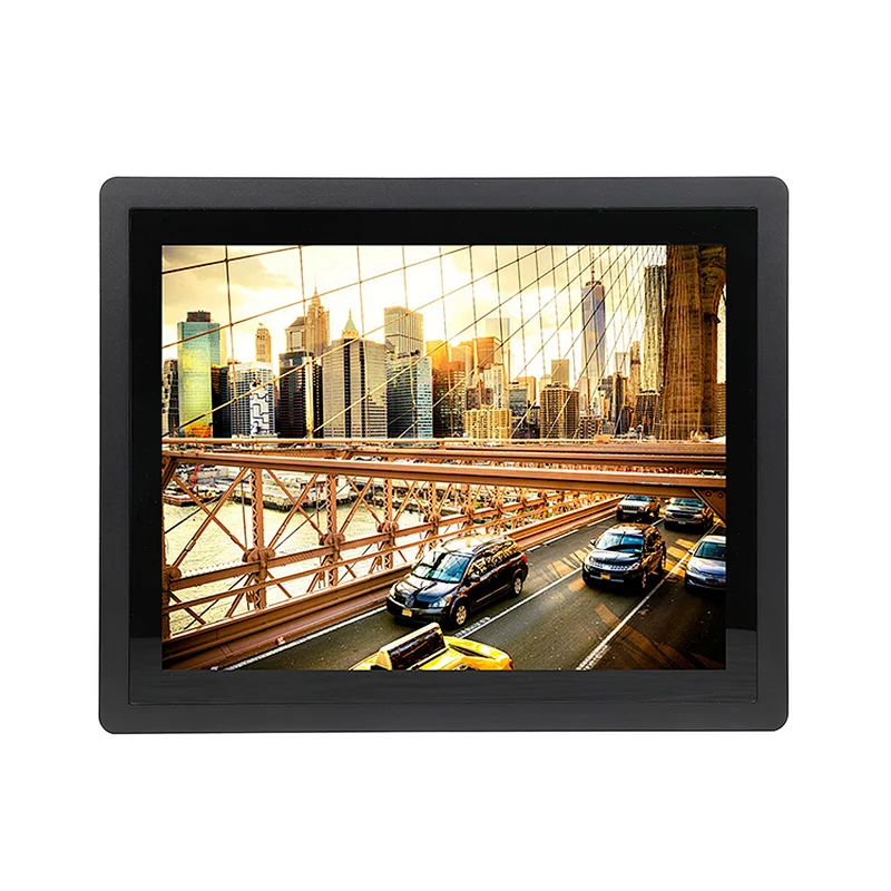 Bestview 1280*1024 resolution 17 inch industrial touch screen monitor with HDMI DVI VGA