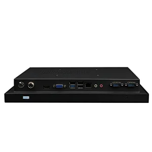 12.1 inch true flat screen touch screen pc industrial panel pc J1900 processor with TPM1.2 for embedded cabinet