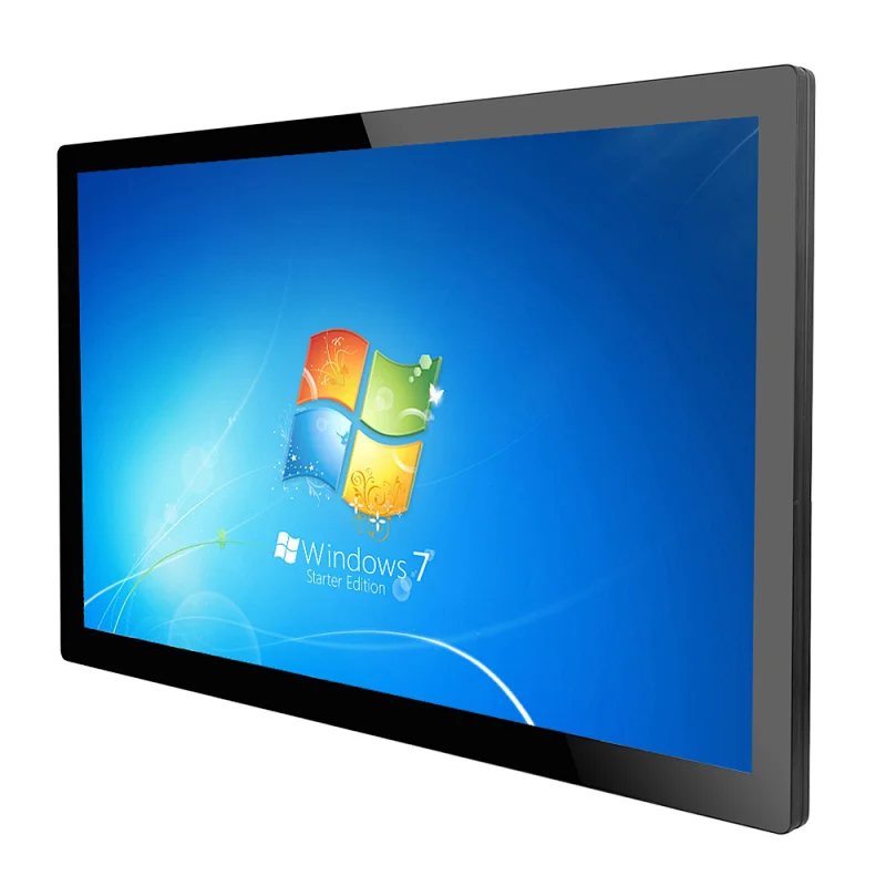 21.5 inch industrial panel pc touch screen kiosk pc with core i5 processor front IP66 waterproof