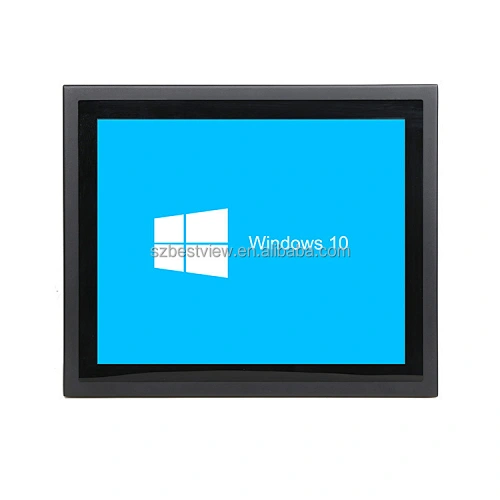 Bestview 17 inch inter core i5-7200U processor ssd64g capacitive touch panel pc all in one computer desktops
