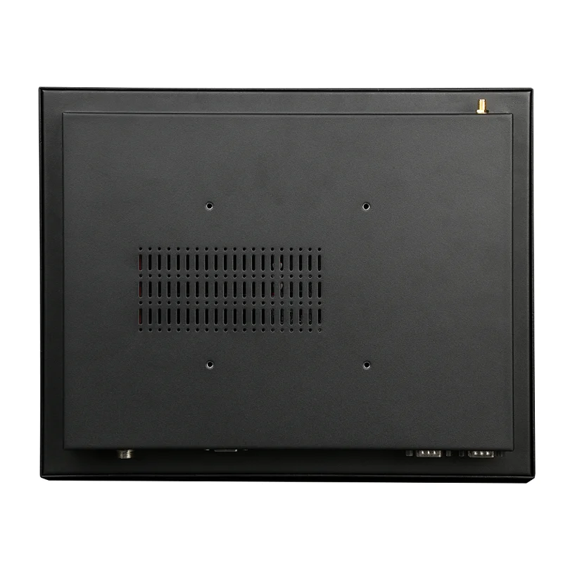 12.1 inch true flat screen touch screen pc industrial panel pc J1900 processor with TPM1.2 for embedded cabinet