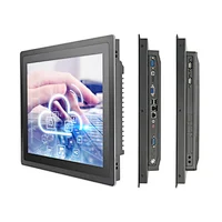 10.4''12.1''15''17''19'' industrial panel pc touch screen kiosk pc front IP66 waterproof