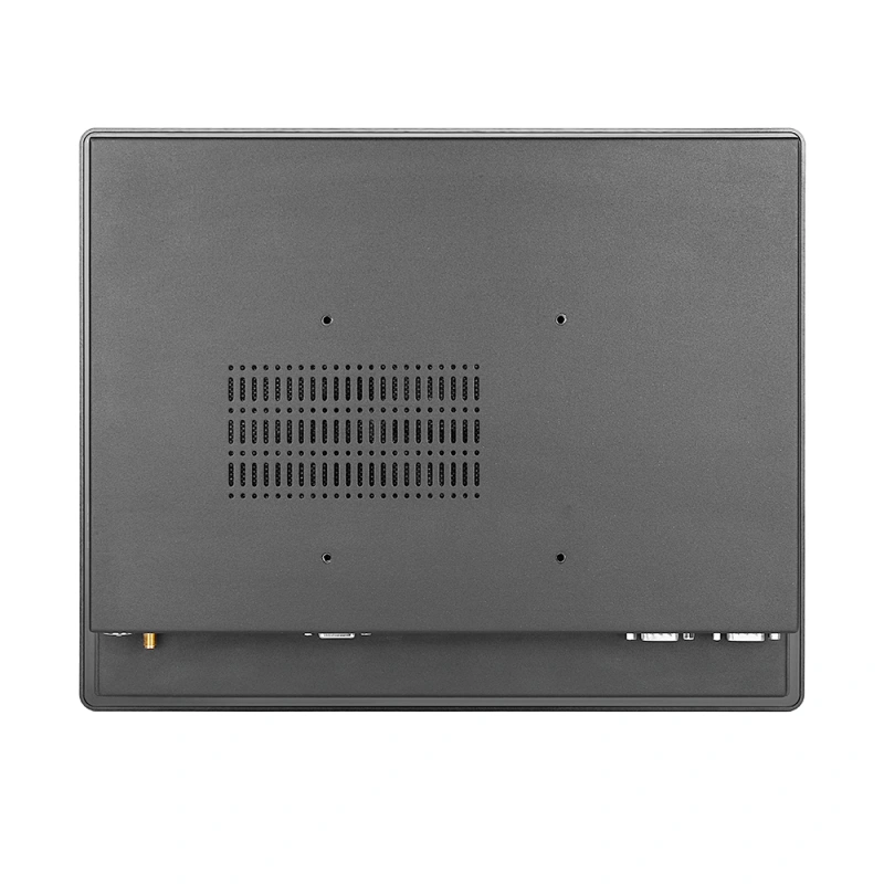 Aluminum Alloy IP65 front waterproof 12.1 inch Capacitive touch screen Industrial panel PC with 2xLAN