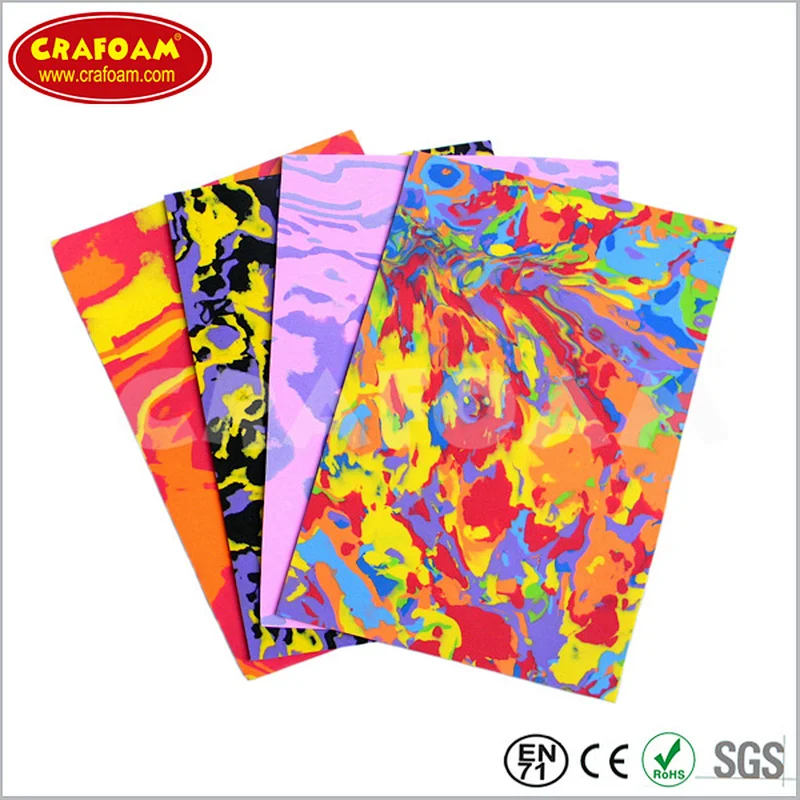 Multicolor EVA Foam Sheets
