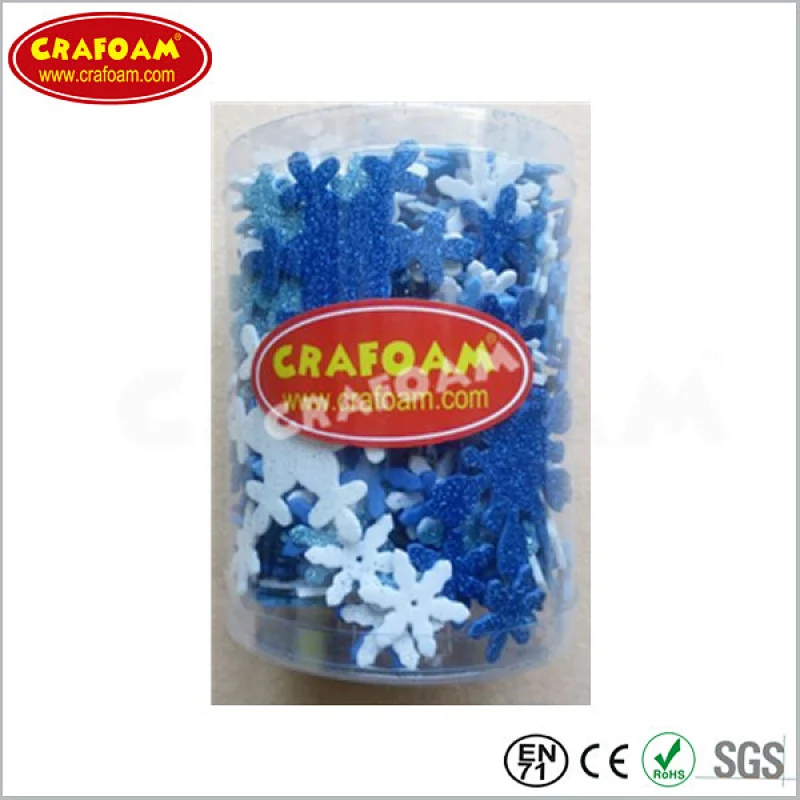 Snowflake Glitter EVA Sticker