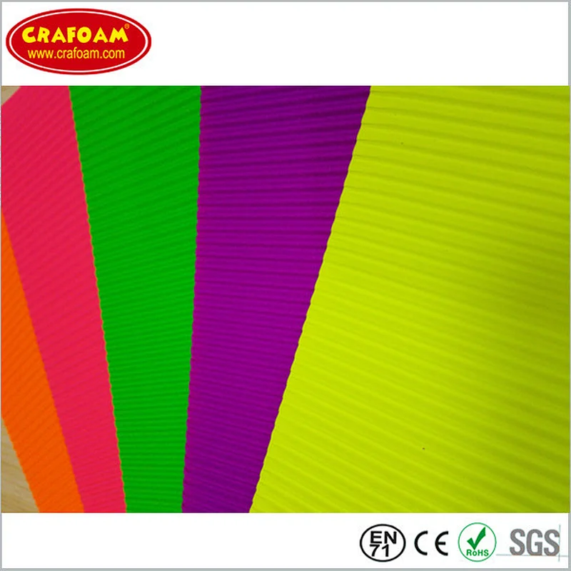 Fluorescent Corrugated Paper