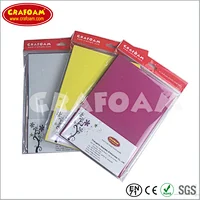 Color EVA Foam Sheets,OPP Bag with Header Packing