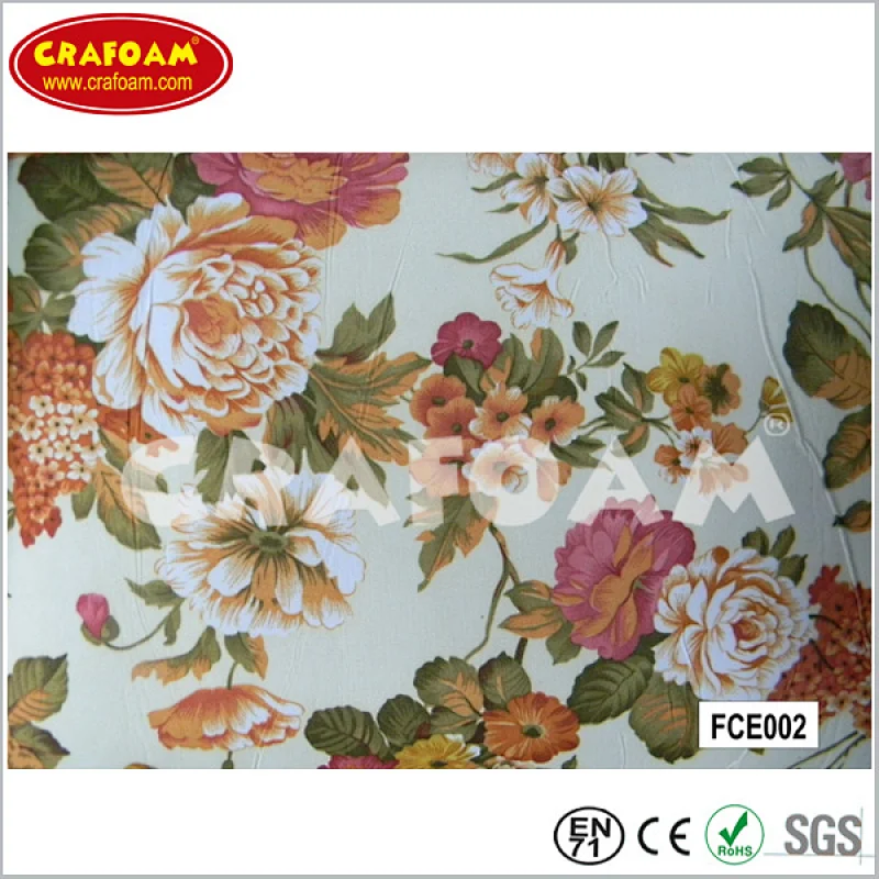 Flower Fabric EVA Foam Sheets