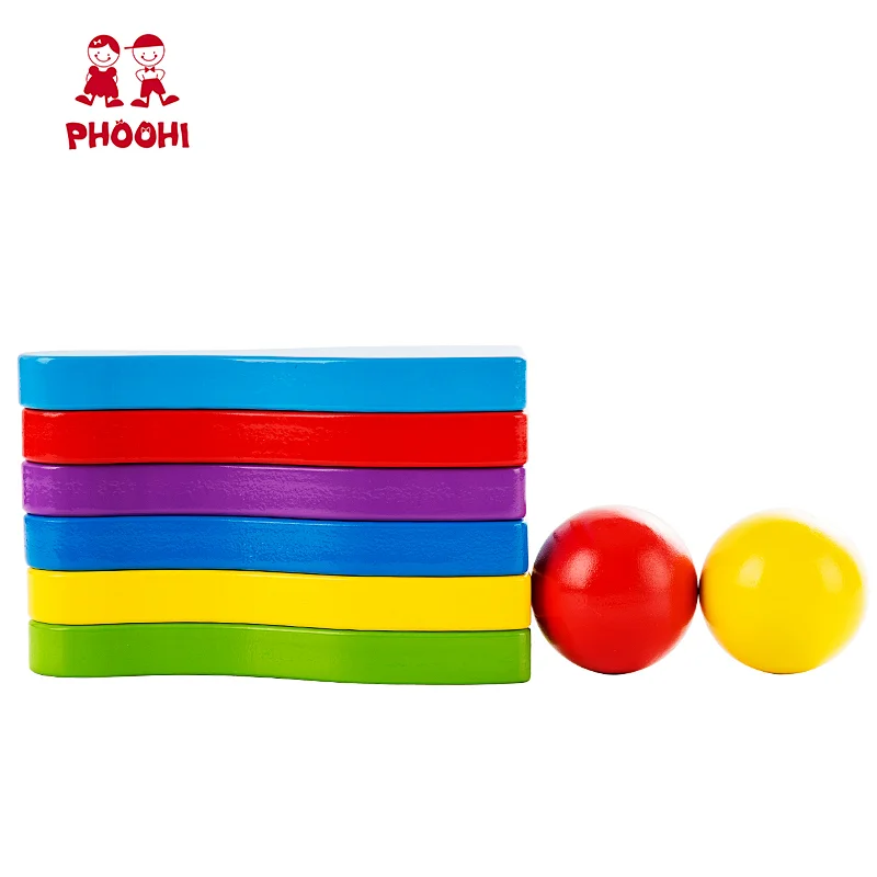 New arrival children play bowling game ball toy wooden bowling set for kids
