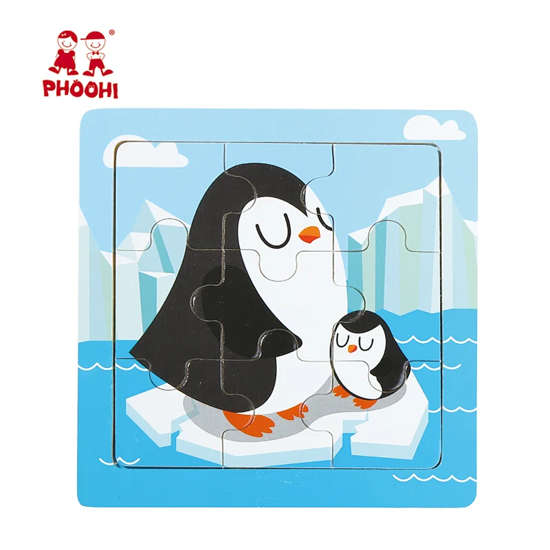 cartoon penguin jigsaw puzzle