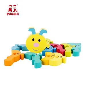 3D wooden cartoon puzzle