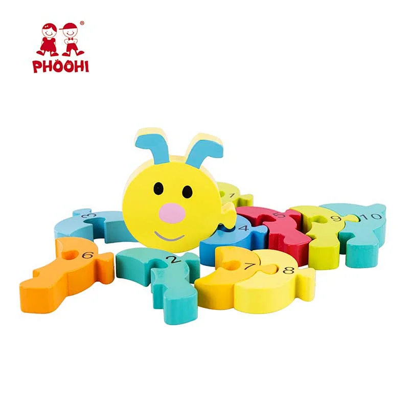 3D wooden cartoon puzzle