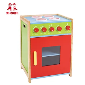 5 parts kids pretend play preschool educational wooden big kitchen set toy for children 3+
