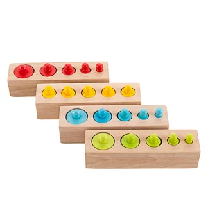 cylinder blocks teaching material toy