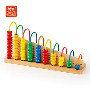Abacus Counting Number Wooden beads learning number counting abacus toy