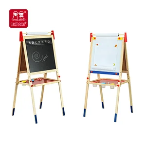 black board easels for kids wooden paint easel stand wooden art easel for kids  with magnetic white board