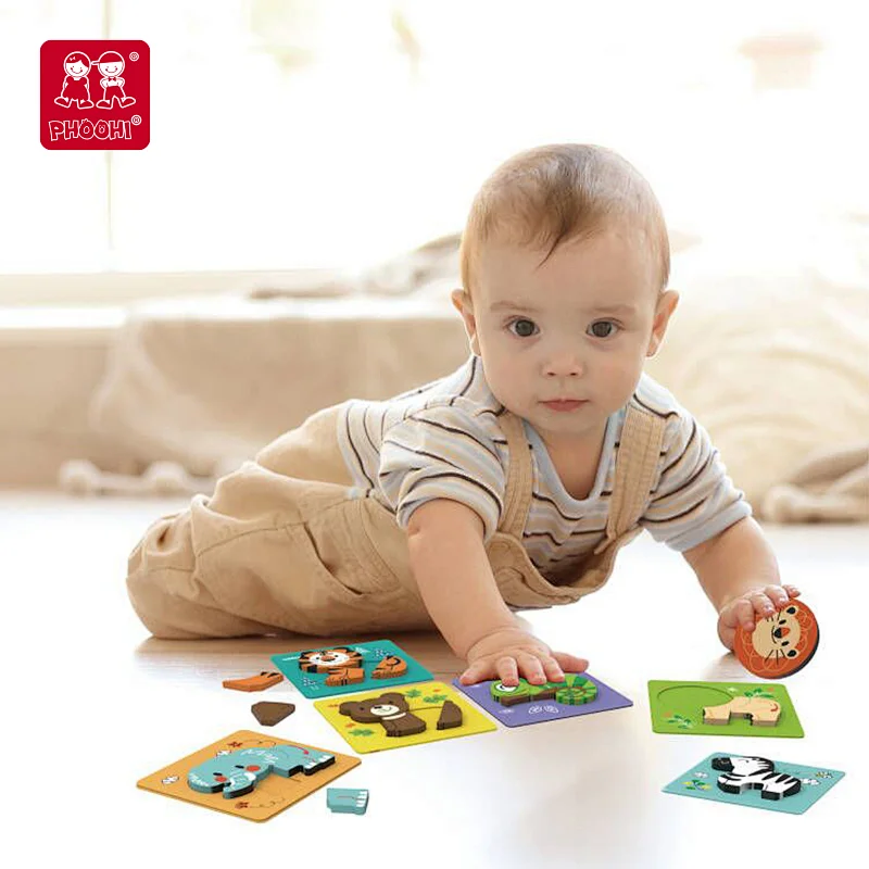 Chunky Animal Puzzles Set