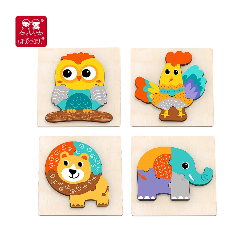 Animal Chunky Puzzle Set