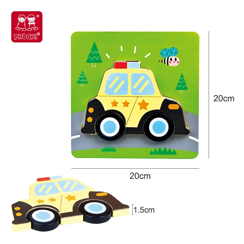 Chunky Vehicle Puzzles Set