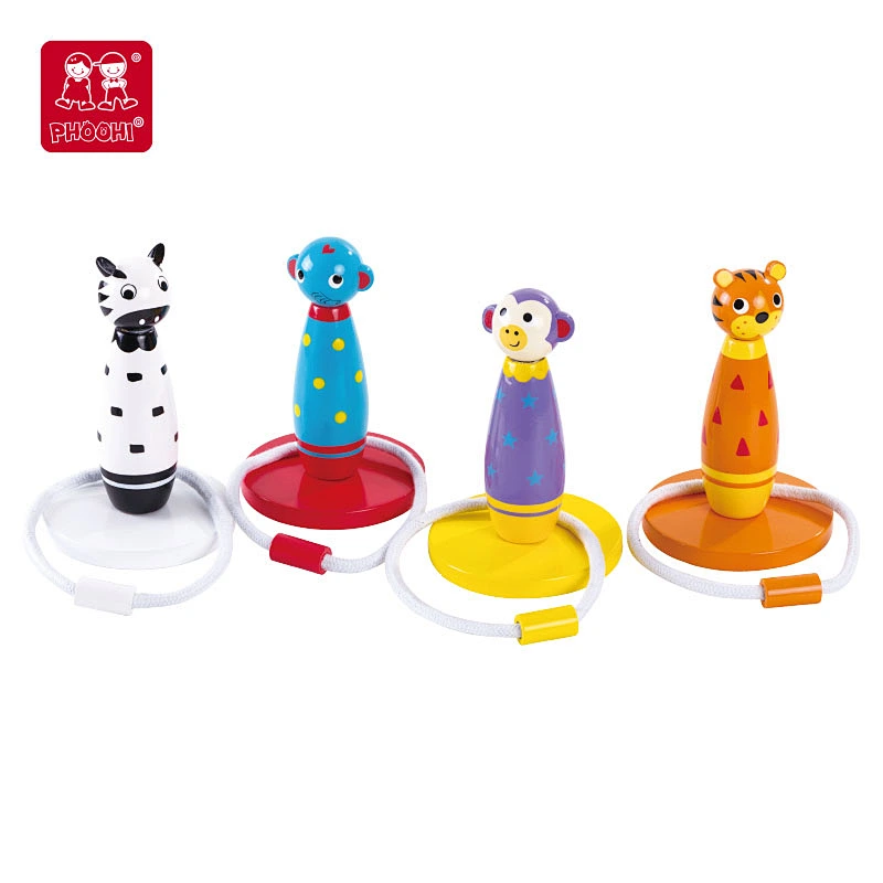 wooden ring toss game