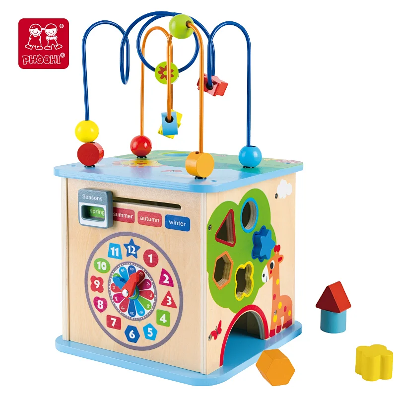 multifunction bead maze cube