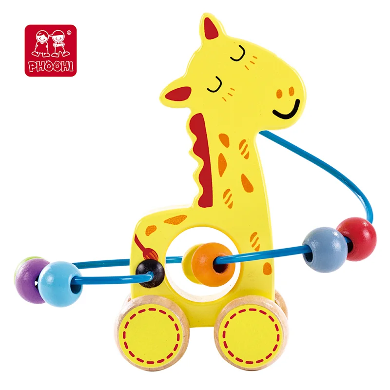 giraffe bead maze