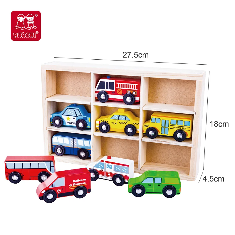 mini wooden car
