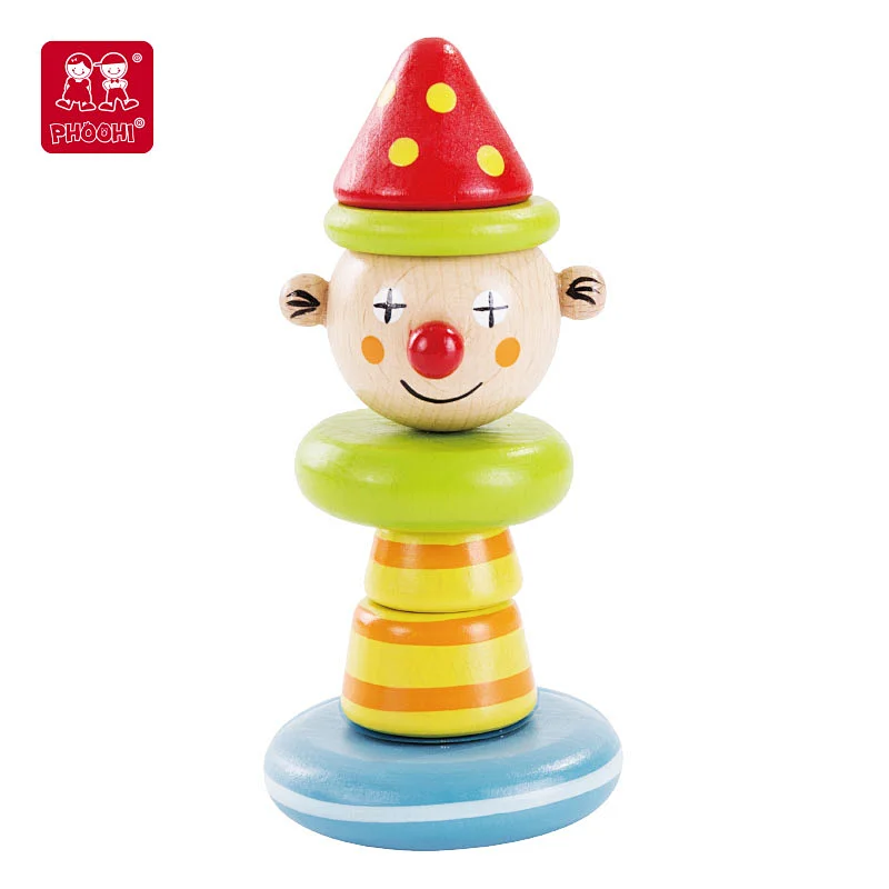 wooden toy rattle