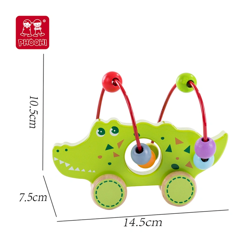 push along crocodile